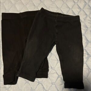 Carter's Classic Black Kids Leggings